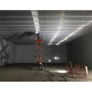 冷冻库施工现场